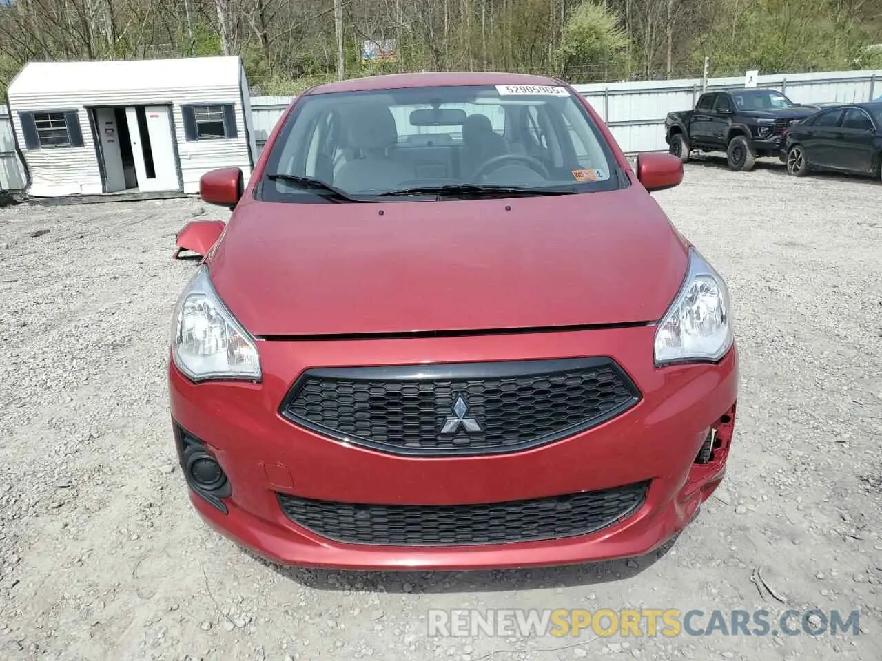 5 Фотография поврежденного автомобиля ML32F3FJXLHF09484 MITSUBISHI MIRAGE 2020