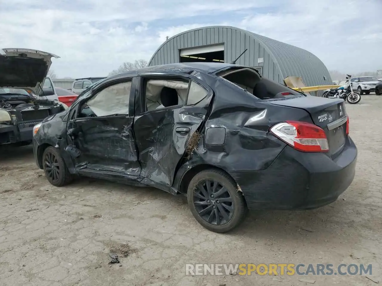 2 Photograph of a damaged car ML32F4FJ0LHF11945 MITSUBISHI MIRAGE 2020