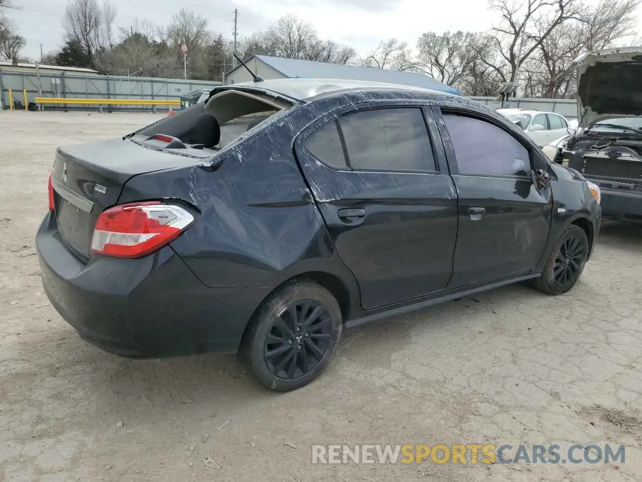 3 Photograph of a damaged car ML32F4FJ0LHF11945 MITSUBISHI MIRAGE 2020