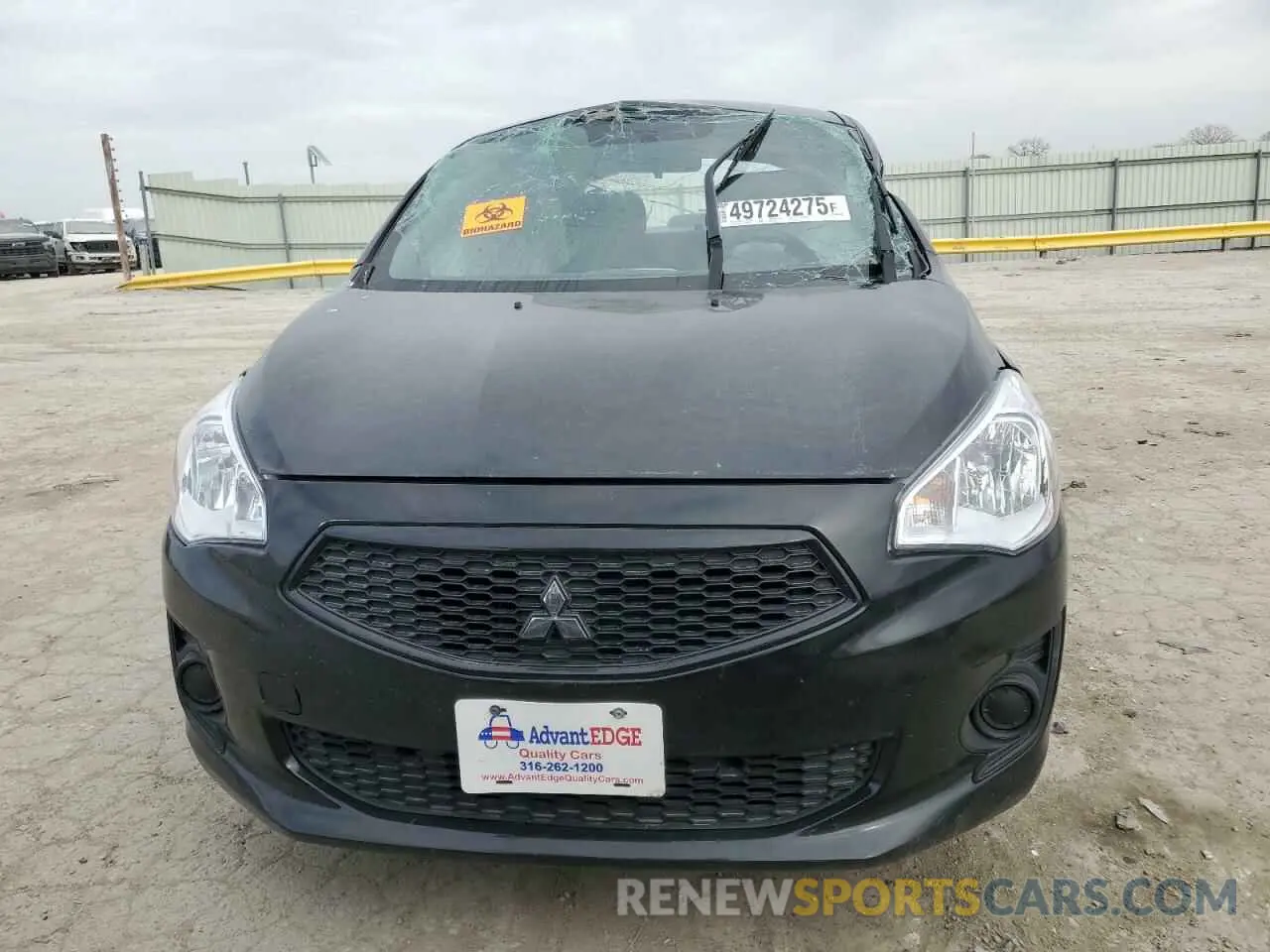 5 Photograph of a damaged car ML32F4FJ0LHF11945 MITSUBISHI MIRAGE 2020