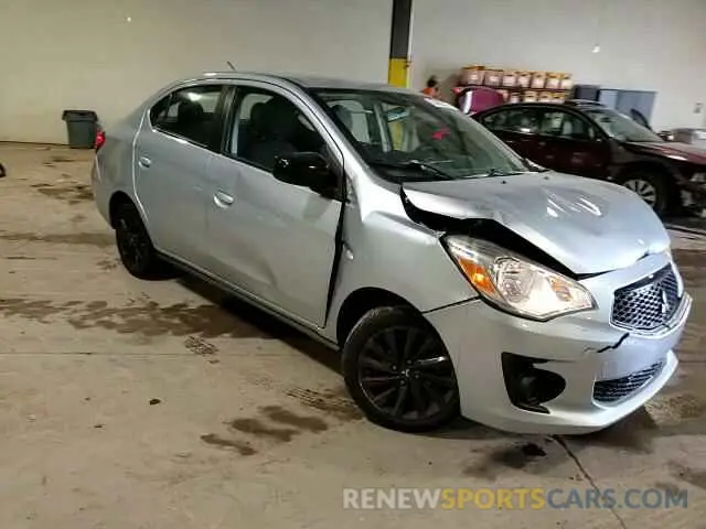 13 Photograph of a damaged car ML32F4FJ2LHF00459 MITSUBISHI MIRAGE 2020