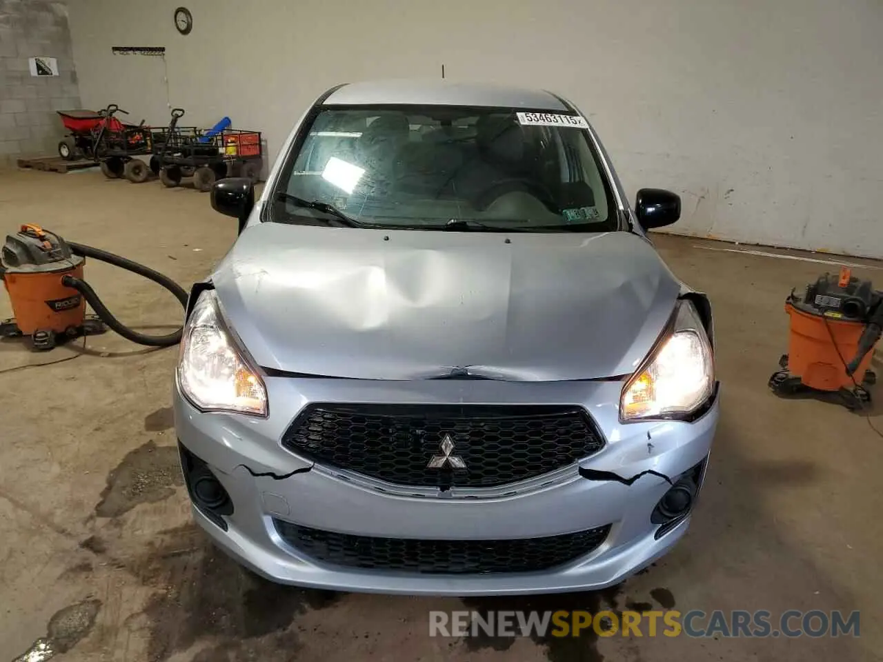 5 Photograph of a damaged car ML32F4FJ2LHF00459 MITSUBISHI MIRAGE 2020