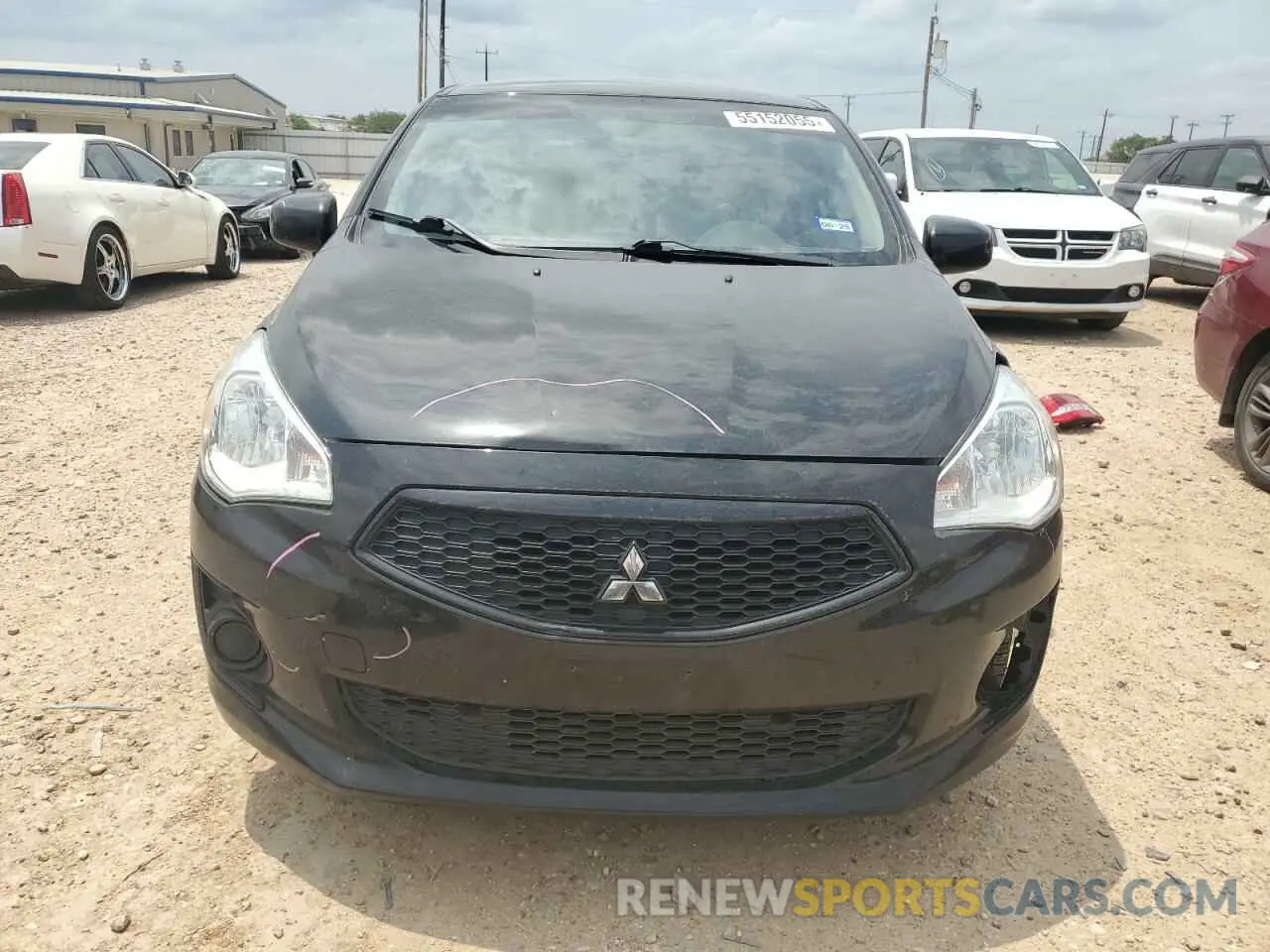 5 Photograph of a damaged car ML32F4FJ3LHF09283 MITSUBISHI MIRAGE 2020