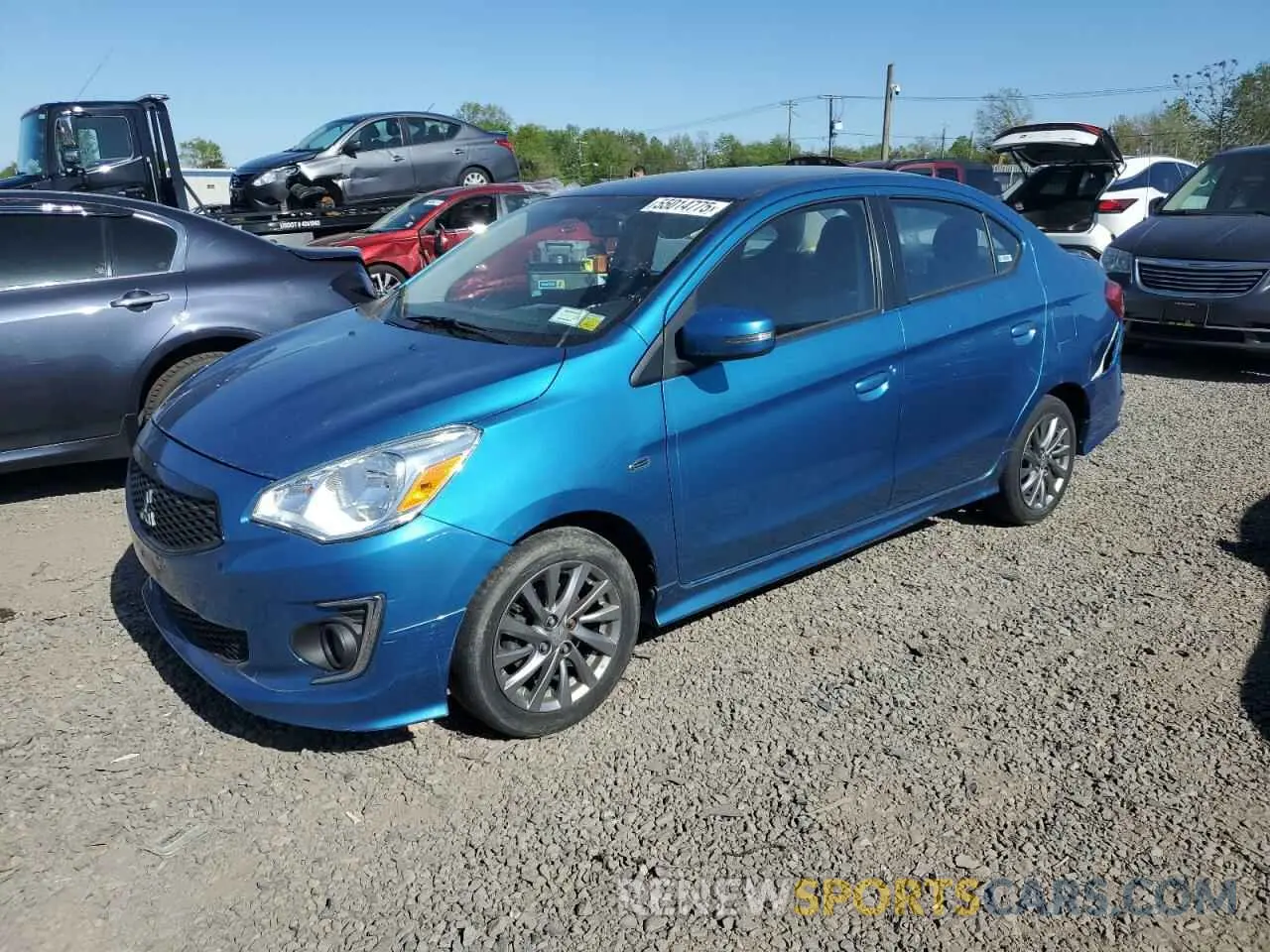 1 Фотография поврежденного автомобиля ML32F4FJ5LHF03338 MITSUBISHI MIRAGE 2020