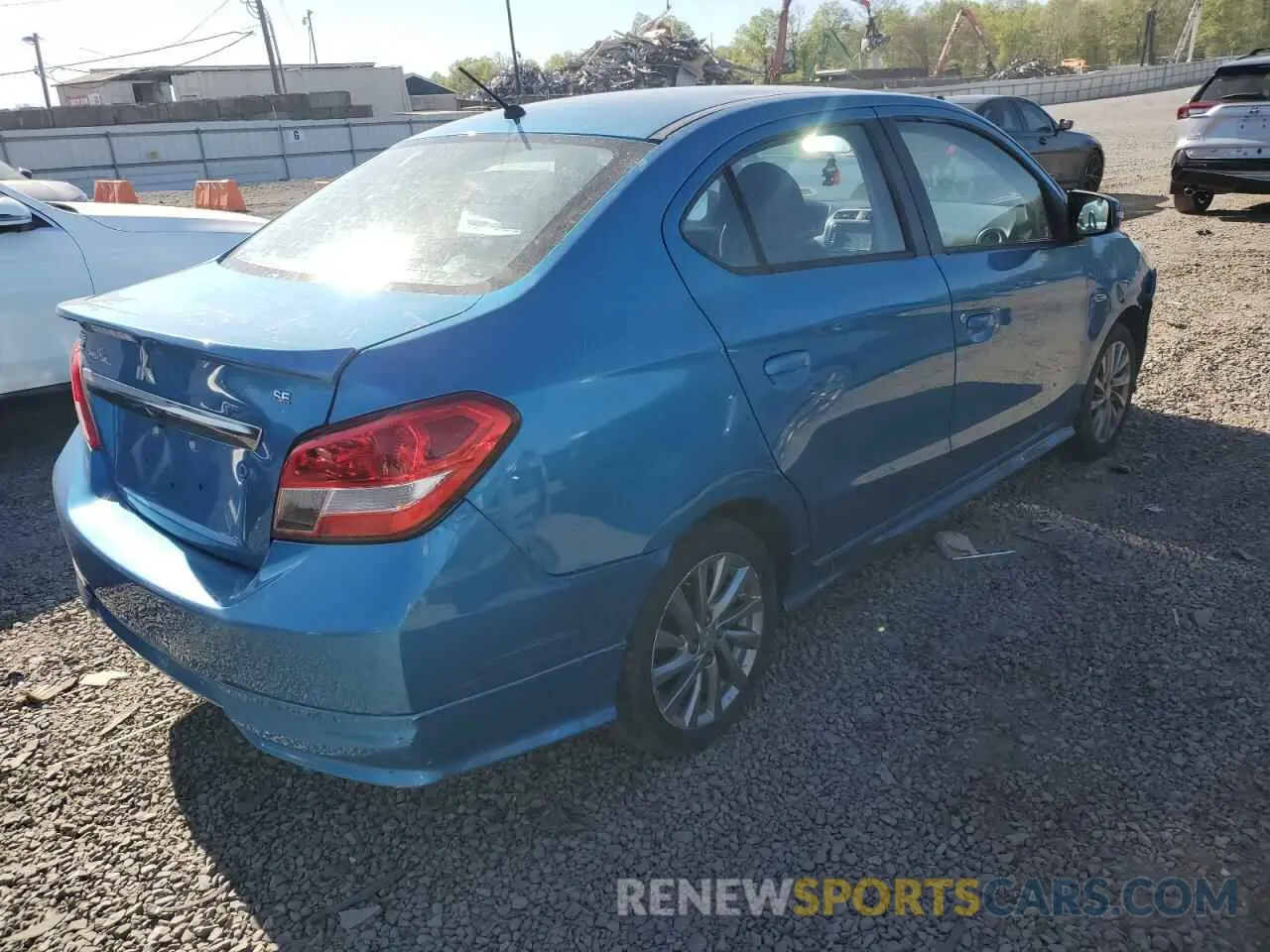 3 Фотография поврежденного автомобиля ML32F4FJ5LHF03338 MITSUBISHI MIRAGE 2020