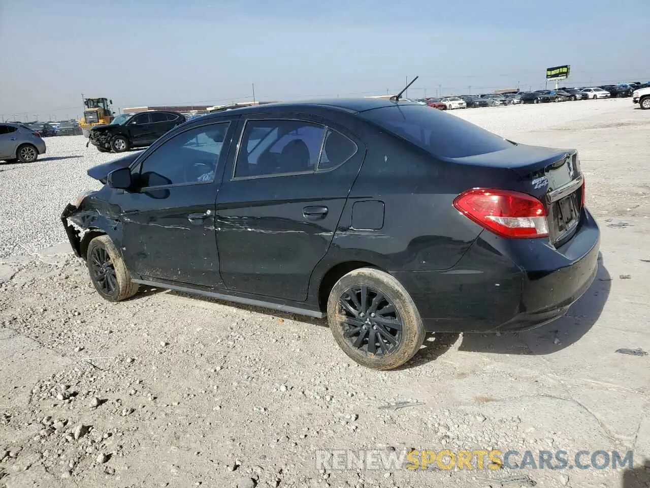 2 Photograph of a damaged car ML32F4FJ6LHF01534 MITSUBISHI MIRAGE 2020