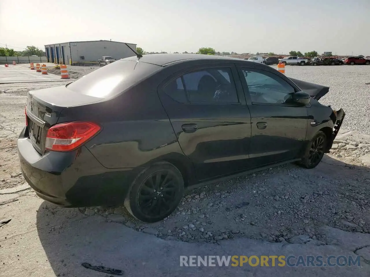 3 Photograph of a damaged car ML32F4FJ6LHF01534 MITSUBISHI MIRAGE 2020