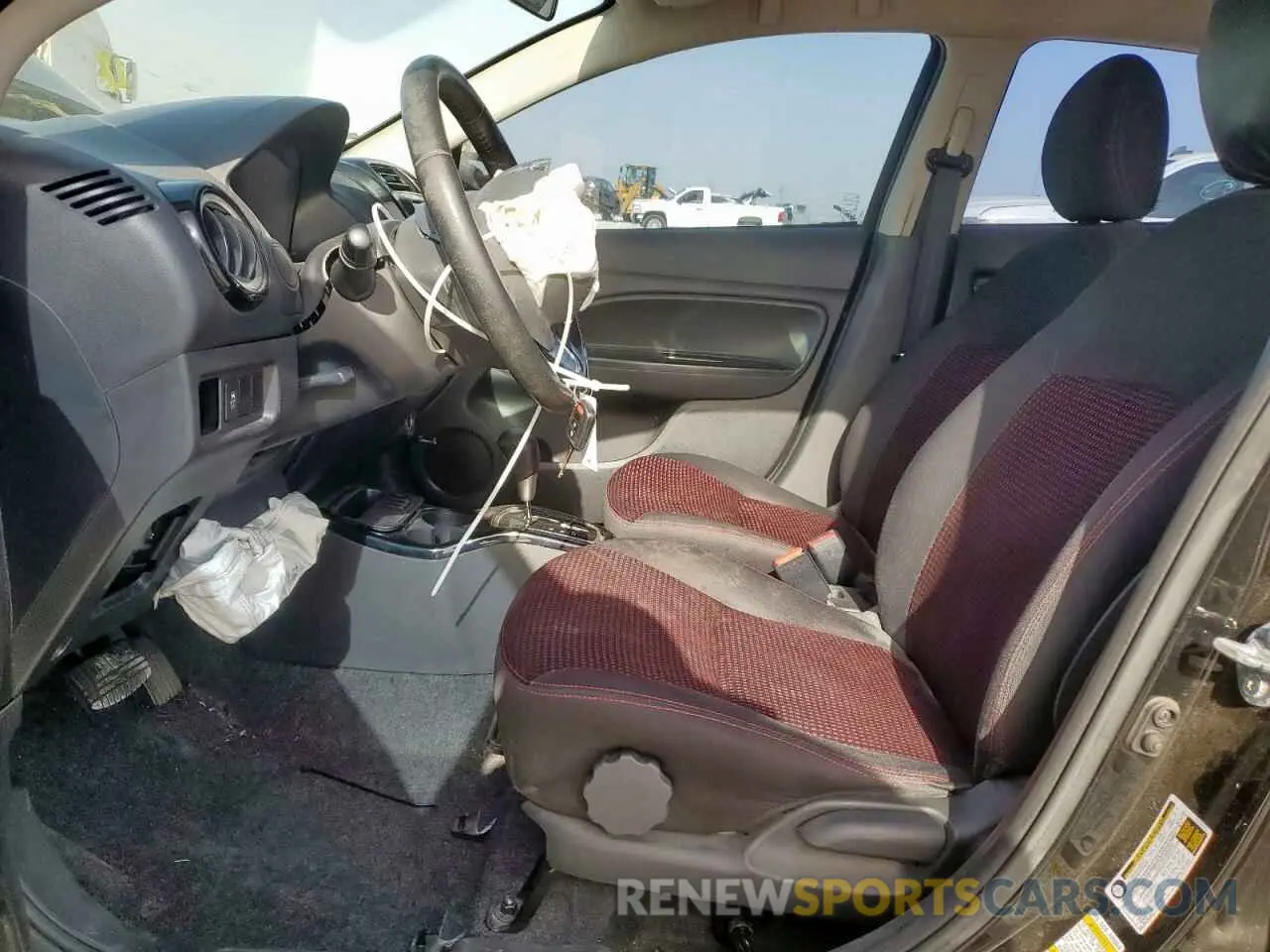 7 Photograph of a damaged car ML32F4FJ6LHF01534 MITSUBISHI MIRAGE 2020