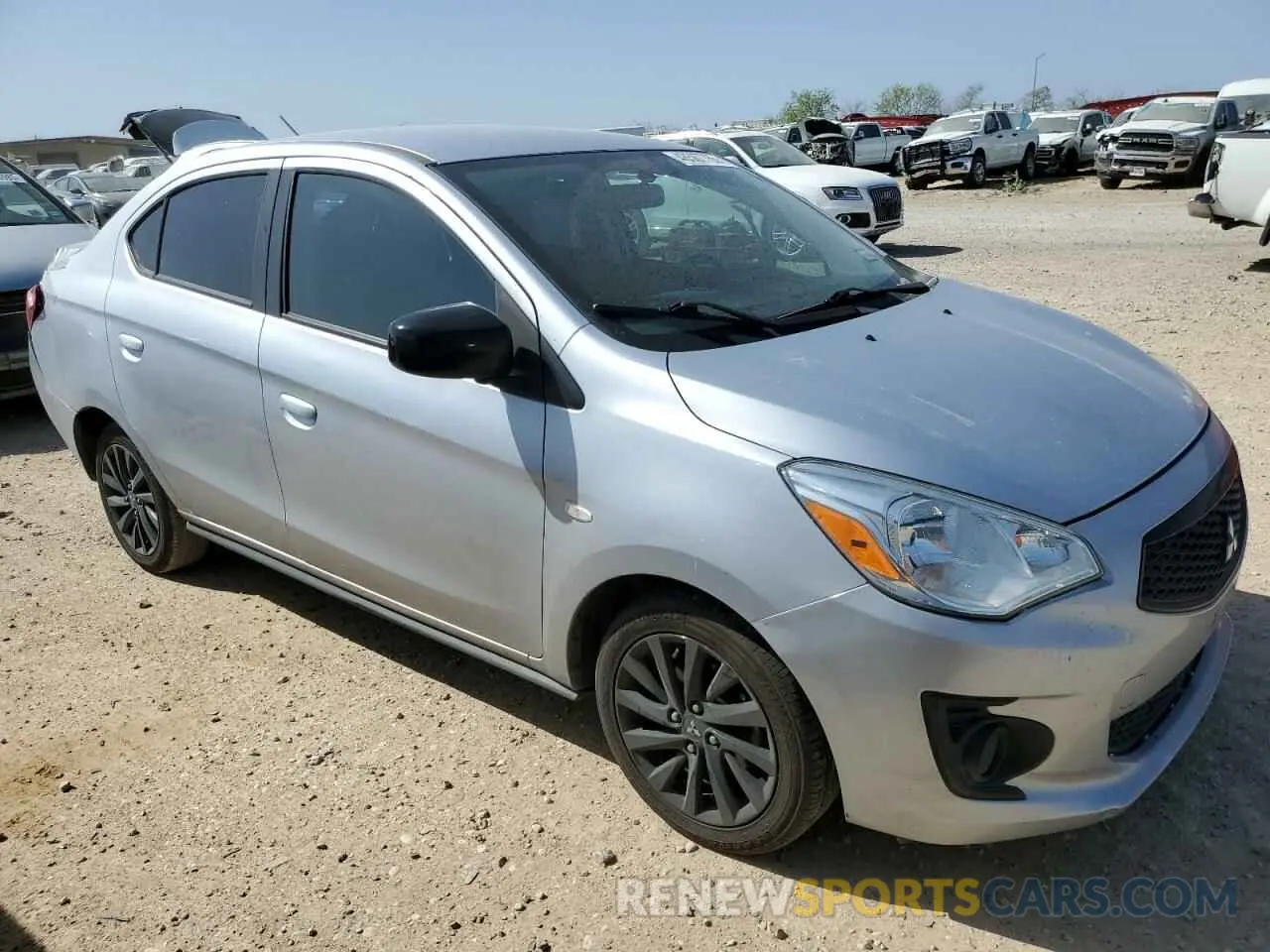 4 Фотография поврежденного автомобиля ML32F4FJ6LHF09326 MITSUBISHI MIRAGE 2020