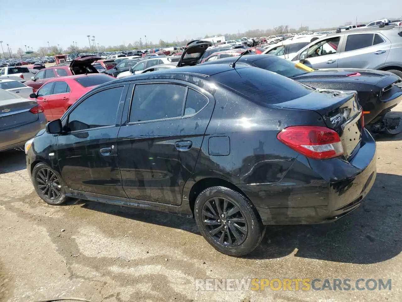 2 Photograph of a damaged car ML32F4FJ8LHF01597 MITSUBISHI MIRAGE 2020