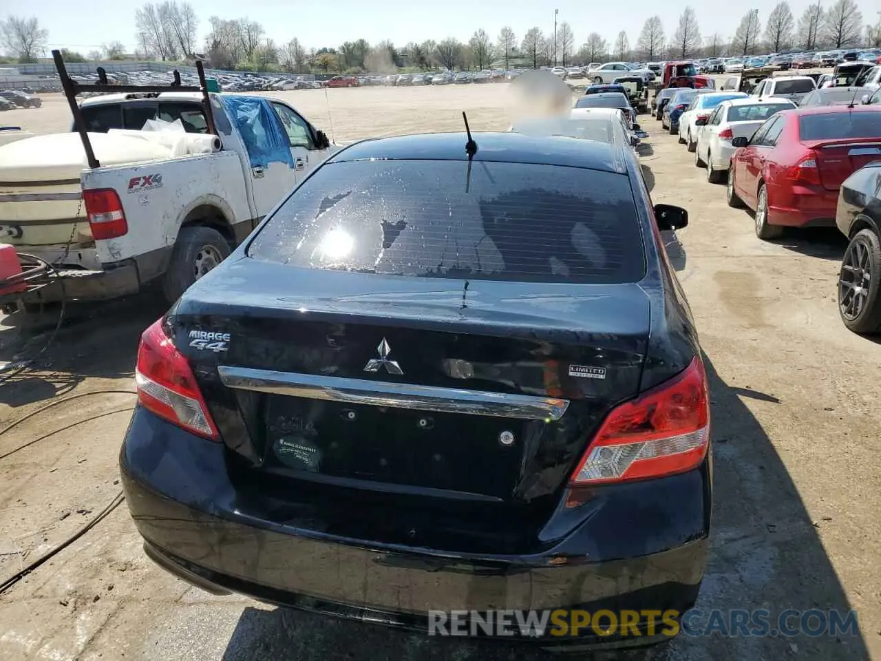 6 Photograph of a damaged car ML32F4FJ8LHF01597 MITSUBISHI MIRAGE 2020