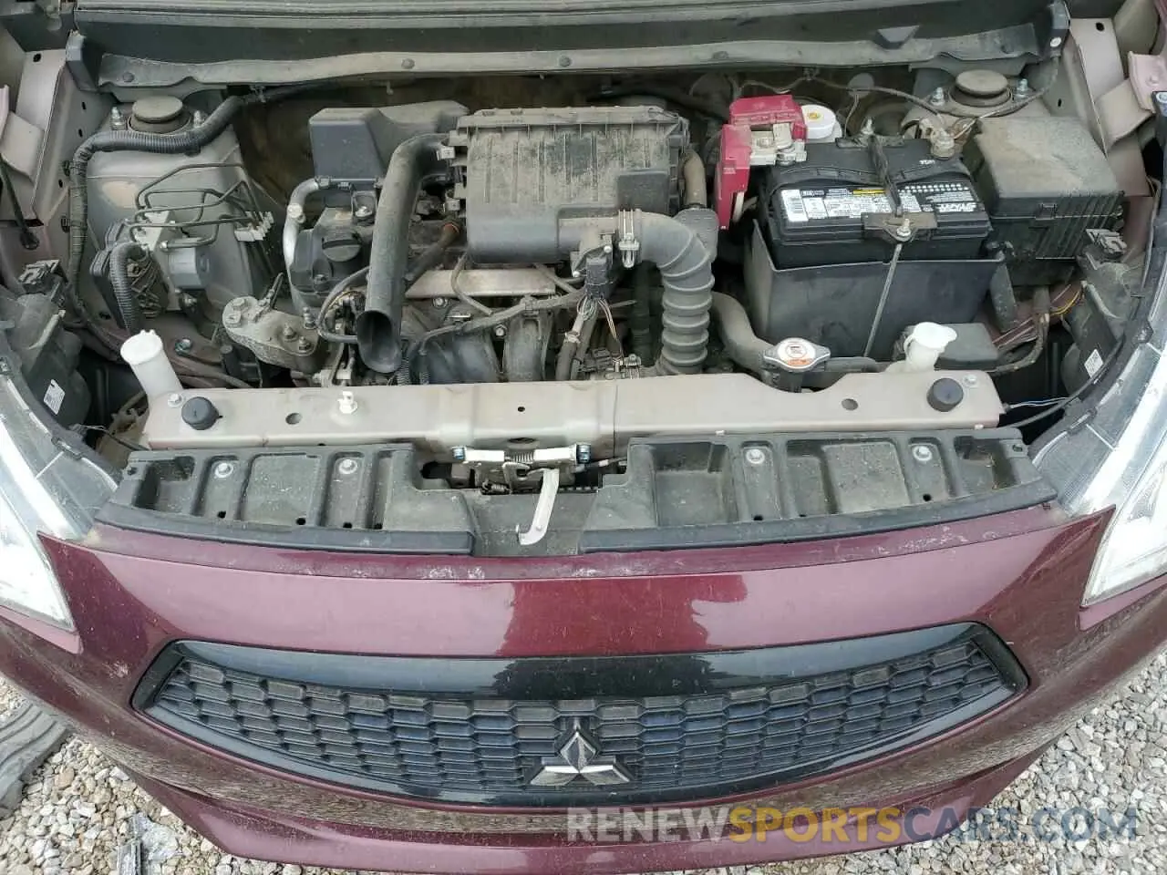 12 Фотография поврежденного автомобиля ML32F4FJ9LHF06890 MITSUBISHI MIRAGE 2020