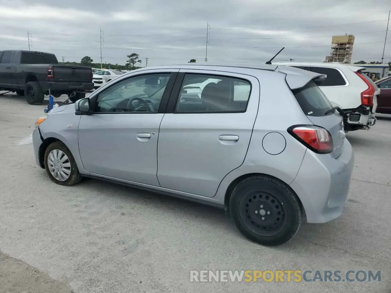 2 Photograph of a damaged car ML32AUHJ0MH005073 MITSUBISHI MIRAGE 2021