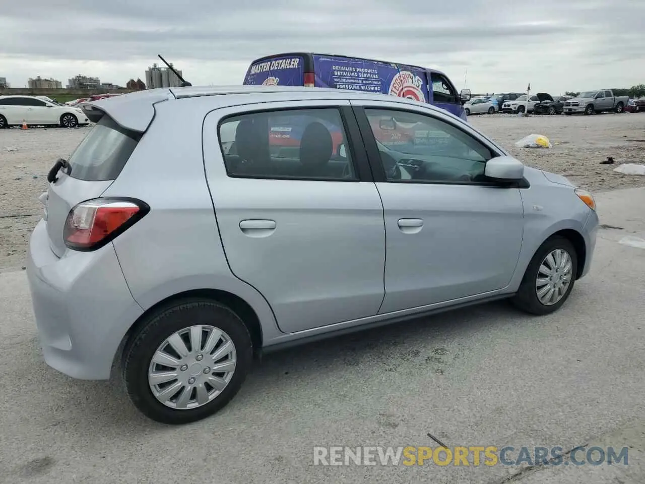 3 Photograph of a damaged car ML32AUHJ0MH005073 MITSUBISHI MIRAGE 2021
