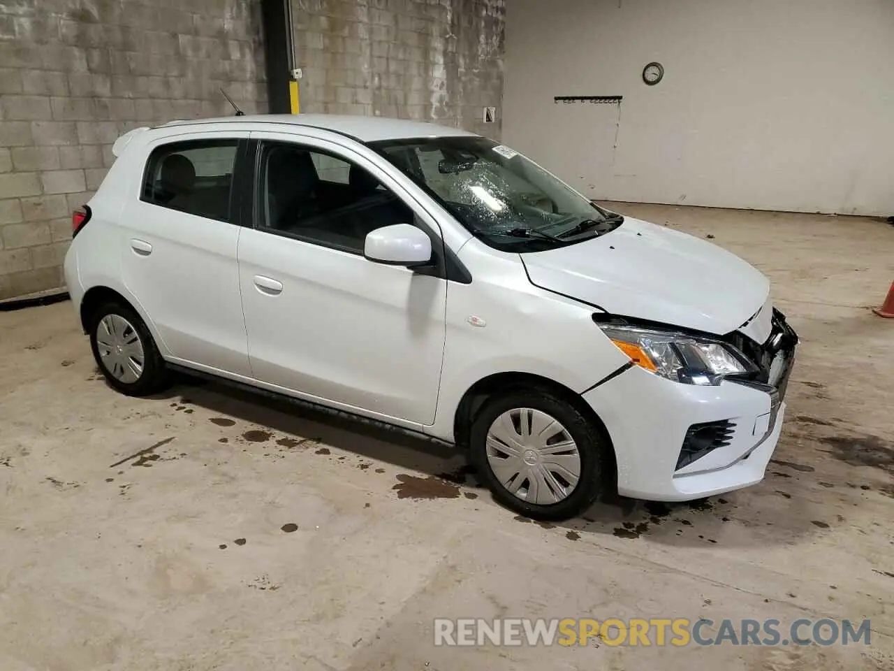 4 Фотография поврежденного автомобиля ML32AUHJ0MH009088 MITSUBISHI MIRAGE 2021
