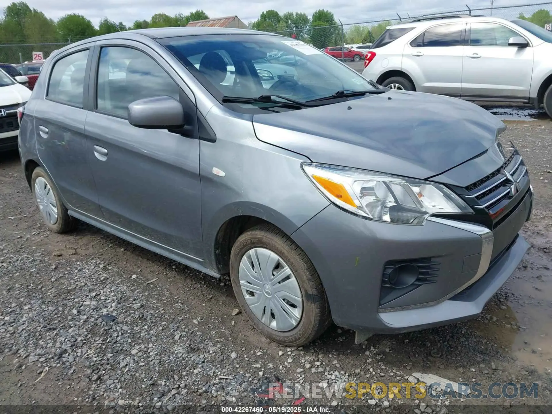 1 Photograph of a damaged car ML32AUHJ0MH009317 MITSUBISHI MIRAGE 2021