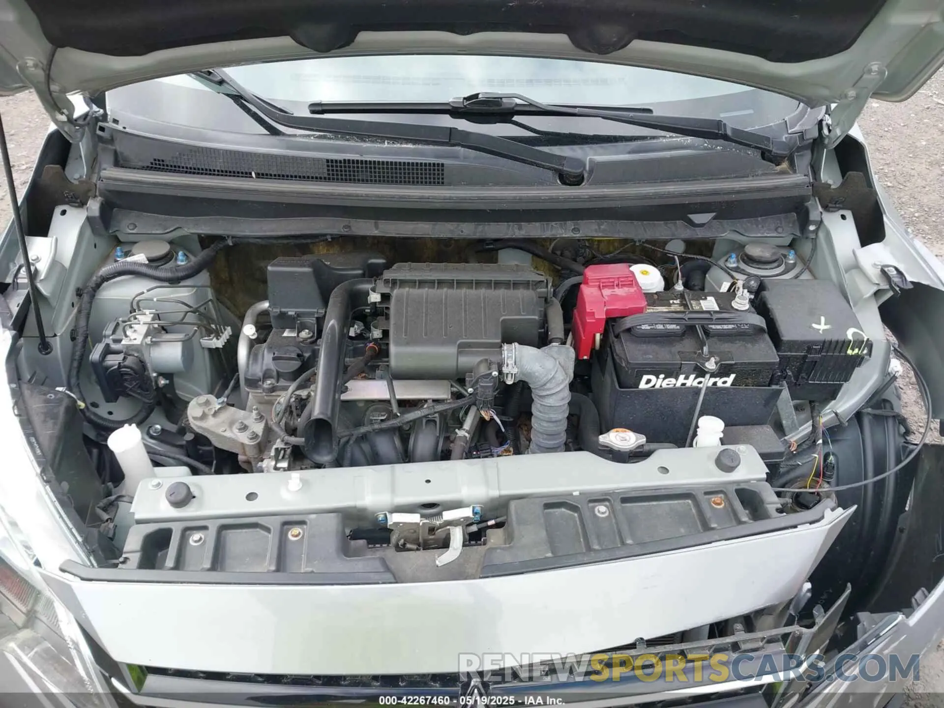 10 Photograph of a damaged car ML32AUHJ0MH009317 MITSUBISHI MIRAGE 2021