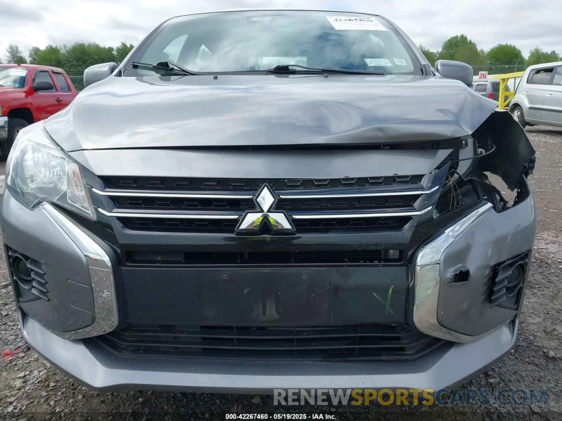 13 Photograph of a damaged car ML32AUHJ0MH009317 MITSUBISHI MIRAGE 2021