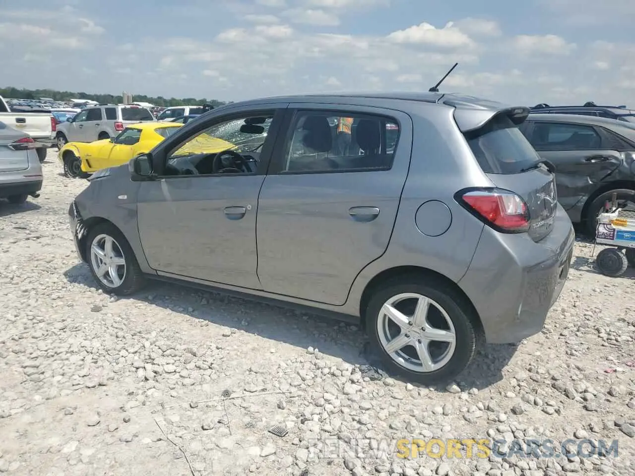2 Фотография поврежденного автомобиля ML32AUHJ0MH011598 MITSUBISHI MIRAGE 2021