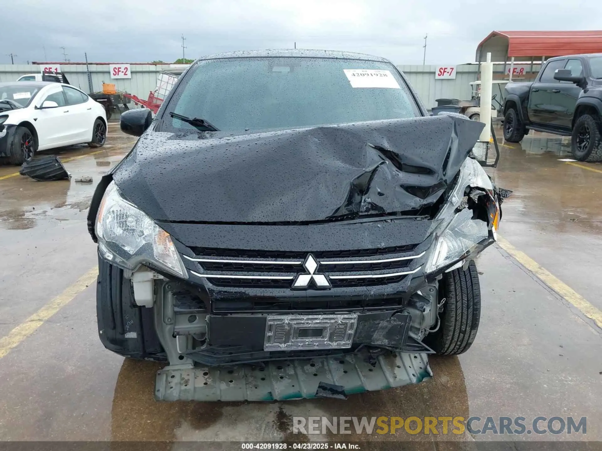 13 Photograph of a damaged car ML32AUHJ0MH012783 MITSUBISHI MIRAGE 2021