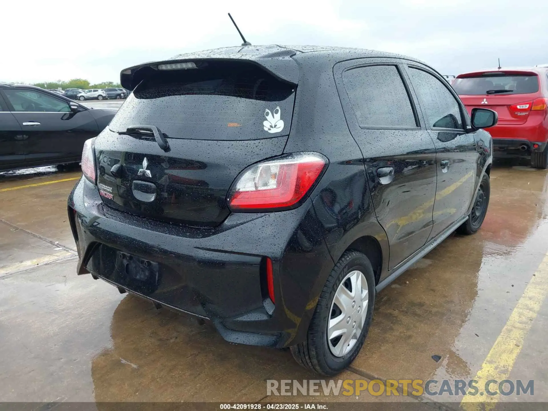 4 Photograph of a damaged car ML32AUHJ0MH012783 MITSUBISHI MIRAGE 2021