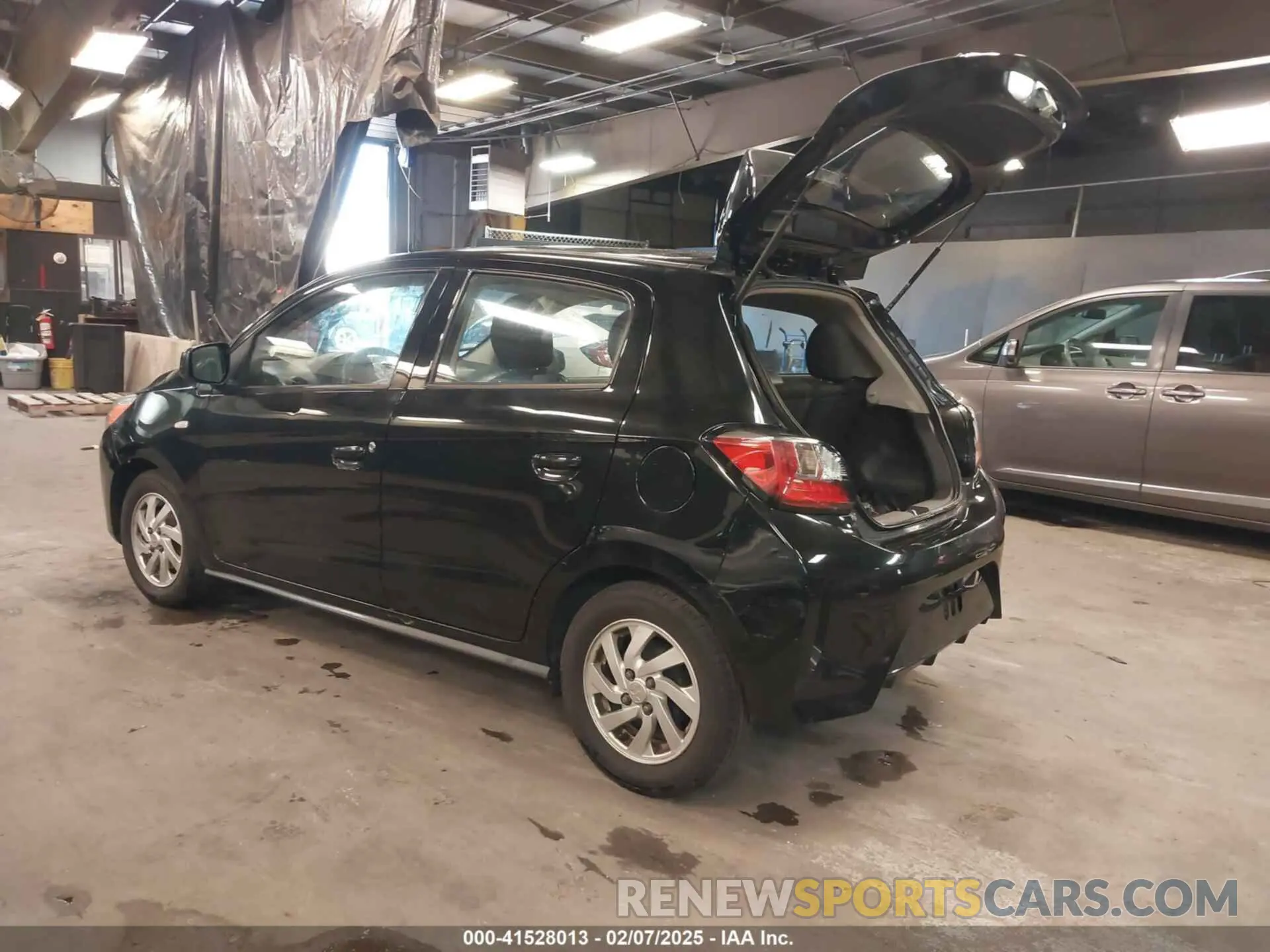 3 Photograph of a damaged car ML32AUHJ1MH002134 MITSUBISHI MIRAGE 2021
