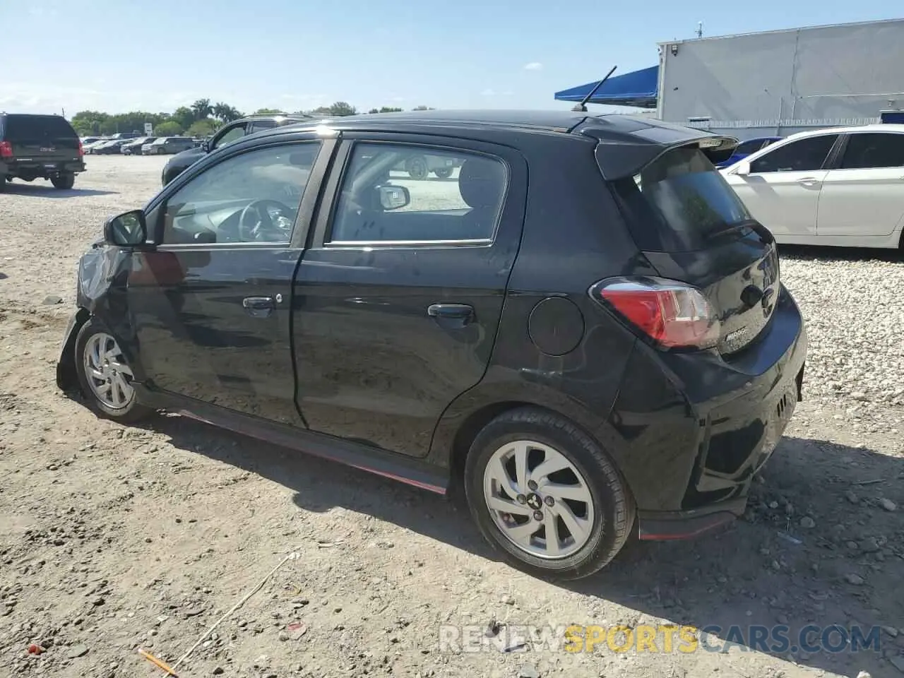2 Фотография поврежденного автомобиля ML32AUHJ1MH003994 MITSUBISHI MIRAGE 2021