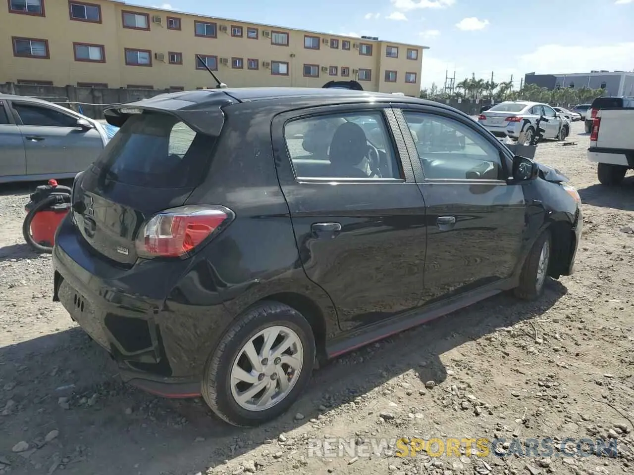 3 Фотография поврежденного автомобиля ML32AUHJ1MH003994 MITSUBISHI MIRAGE 2021