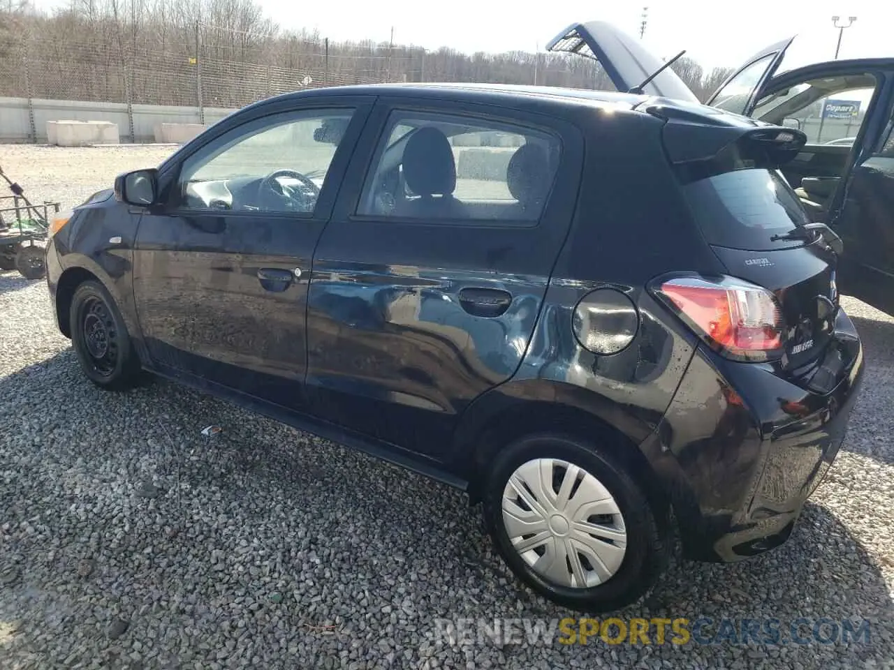 2 Фотография поврежденного автомобиля ML32AUHJ1MH007009 MITSUBISHI MIRAGE 2021
