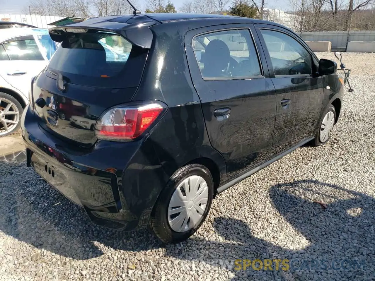 3 Фотография поврежденного автомобиля ML32AUHJ1MH007009 MITSUBISHI MIRAGE 2021