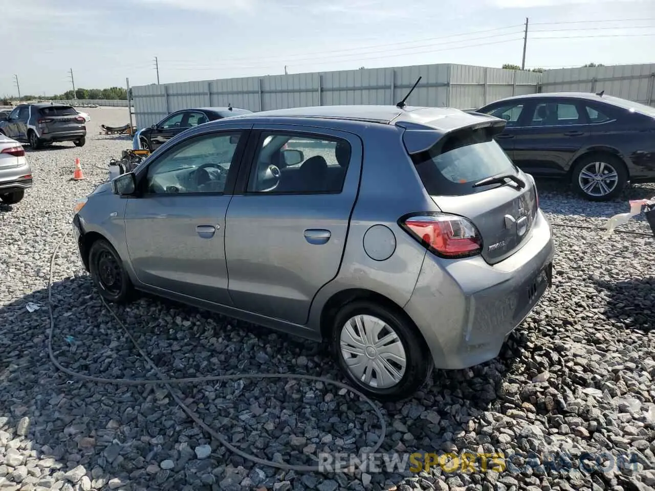 2 Фотография поврежденного автомобиля ML32AUHJ1MH008905 MITSUBISHI MIRAGE 2021