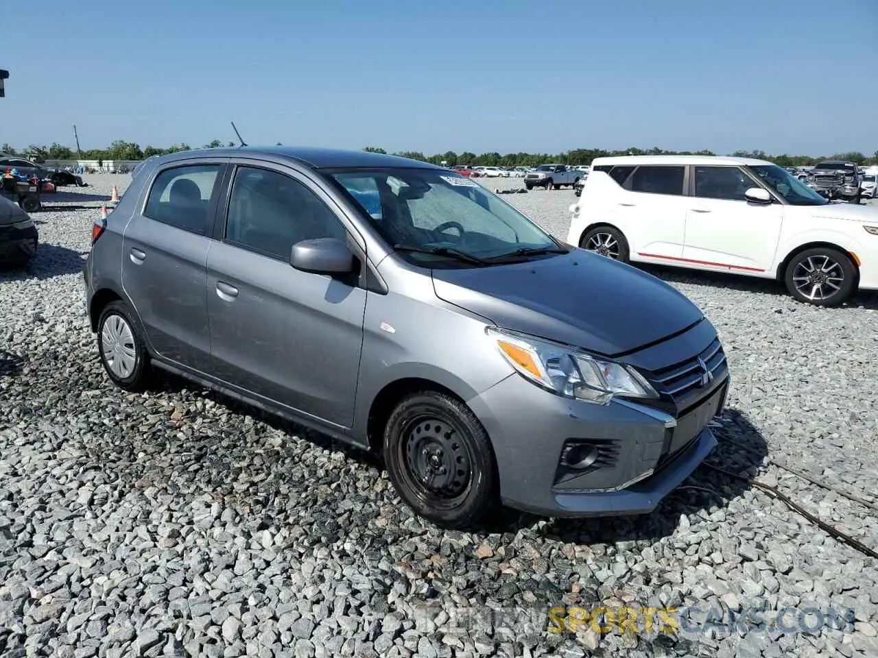 4 Фотография поврежденного автомобиля ML32AUHJ1MH008905 MITSUBISHI MIRAGE 2021