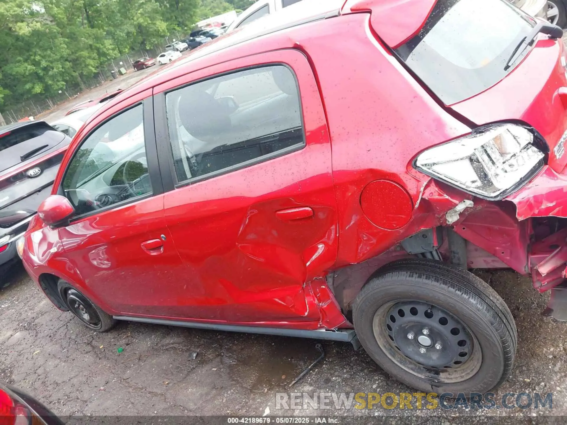 14 Photograph of a damaged car ML32AUHJ1MH009083 MITSUBISHI MIRAGE 2021