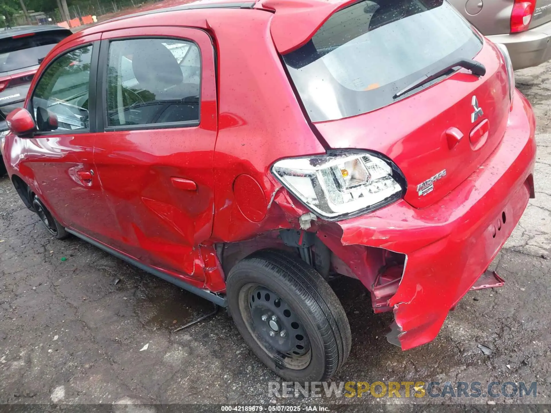 3 Photograph of a damaged car ML32AUHJ1MH009083 MITSUBISHI MIRAGE 2021