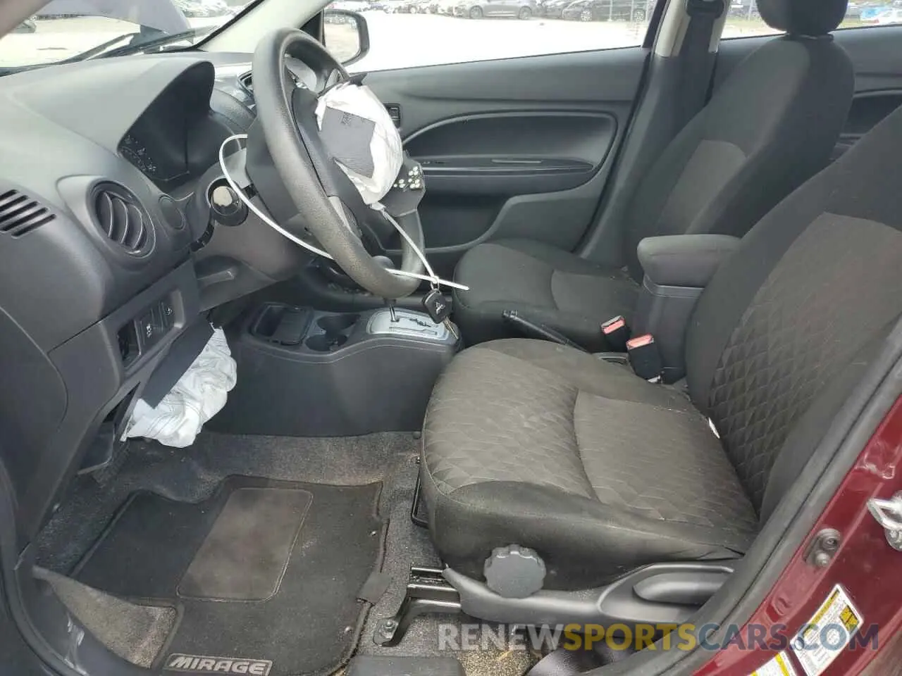 7 Photograph of a damaged car ML32AUHJ1MH009455 MITSUBISHI MIRAGE 2021