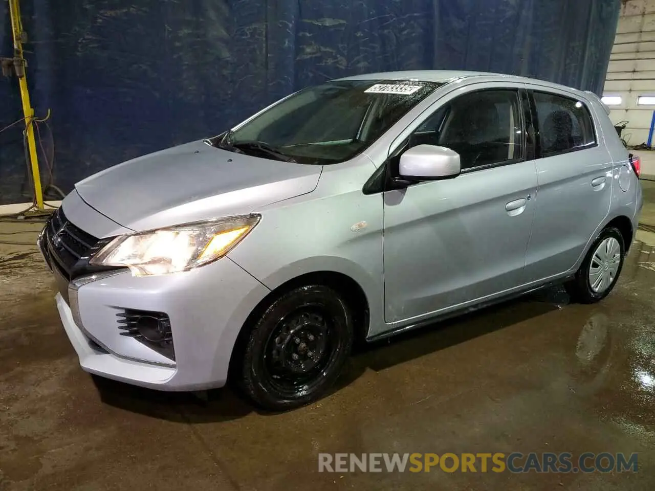 1 Photograph of a damaged car ML32AUHJ1MH013554 MITSUBISHI MIRAGE 2021