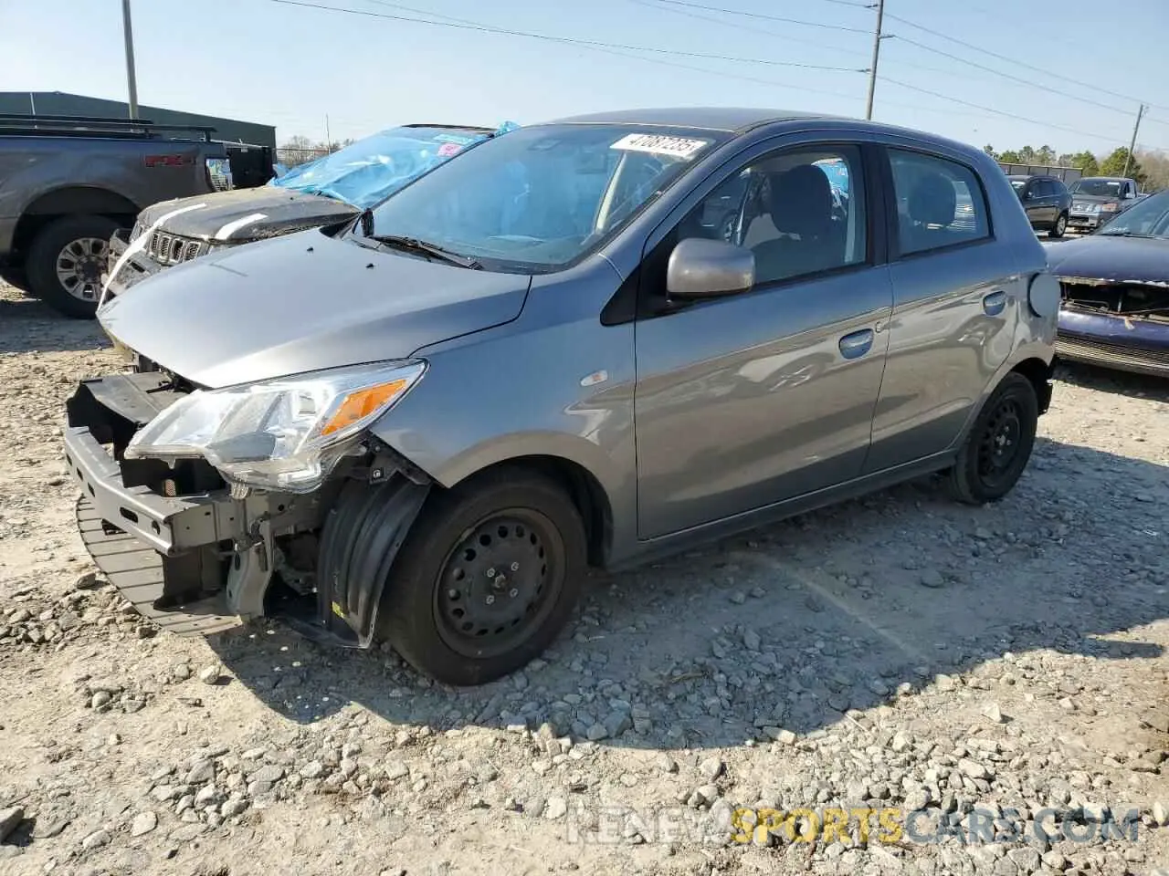 1 Фотография поврежденного автомобиля ML32AUHJ2MH008461 MITSUBISHI MIRAGE 2021