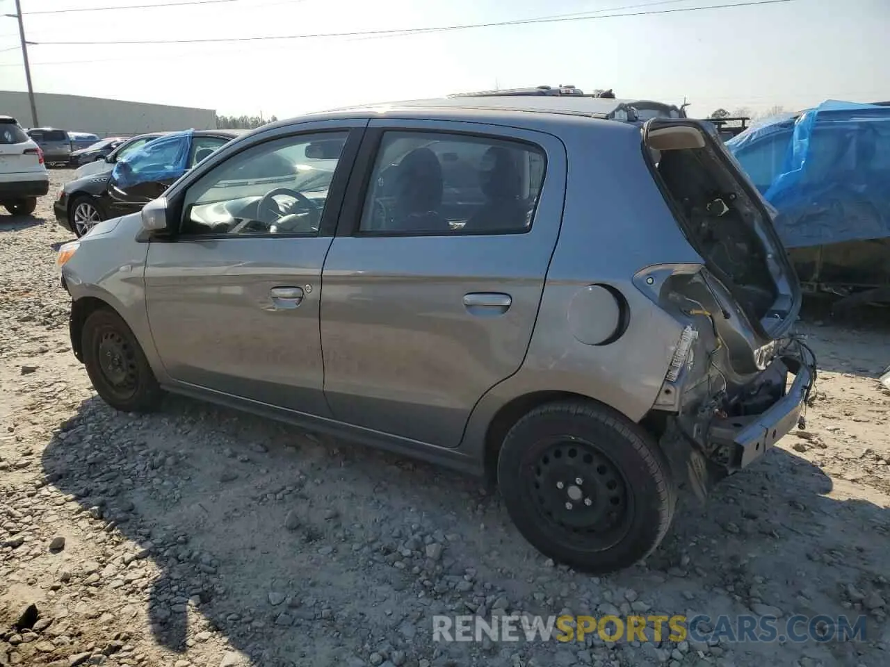 2 Фотография поврежденного автомобиля ML32AUHJ2MH008461 MITSUBISHI MIRAGE 2021