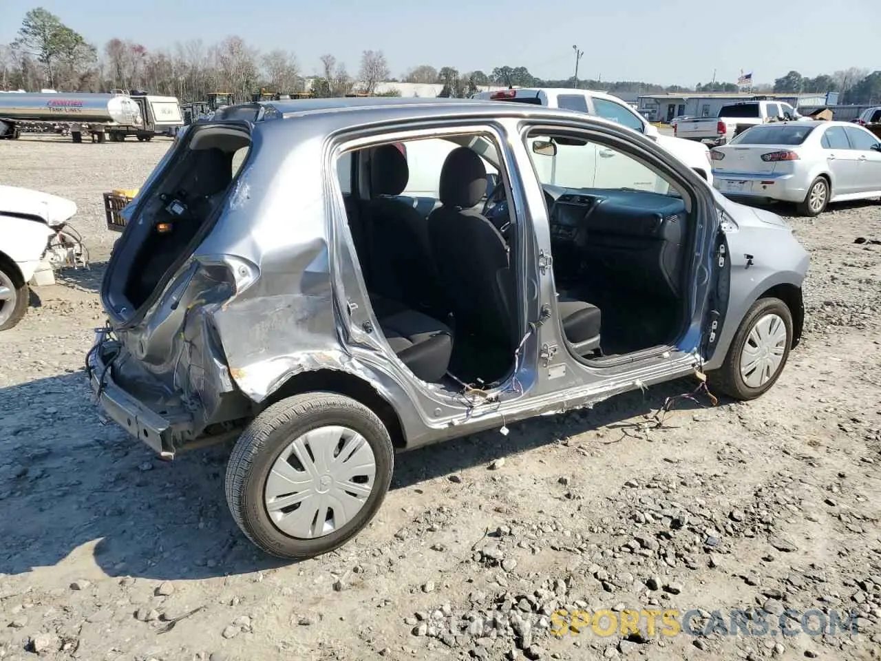 3 Фотография поврежденного автомобиля ML32AUHJ2MH008461 MITSUBISHI MIRAGE 2021