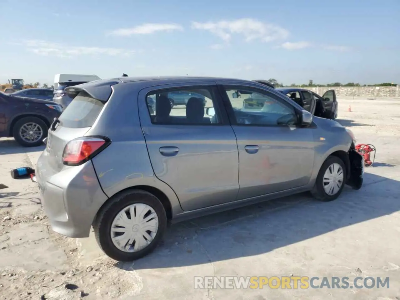 3 Фотография поврежденного автомобиля ML32AUHJ2MH011392 MITSUBISHI MIRAGE 2021