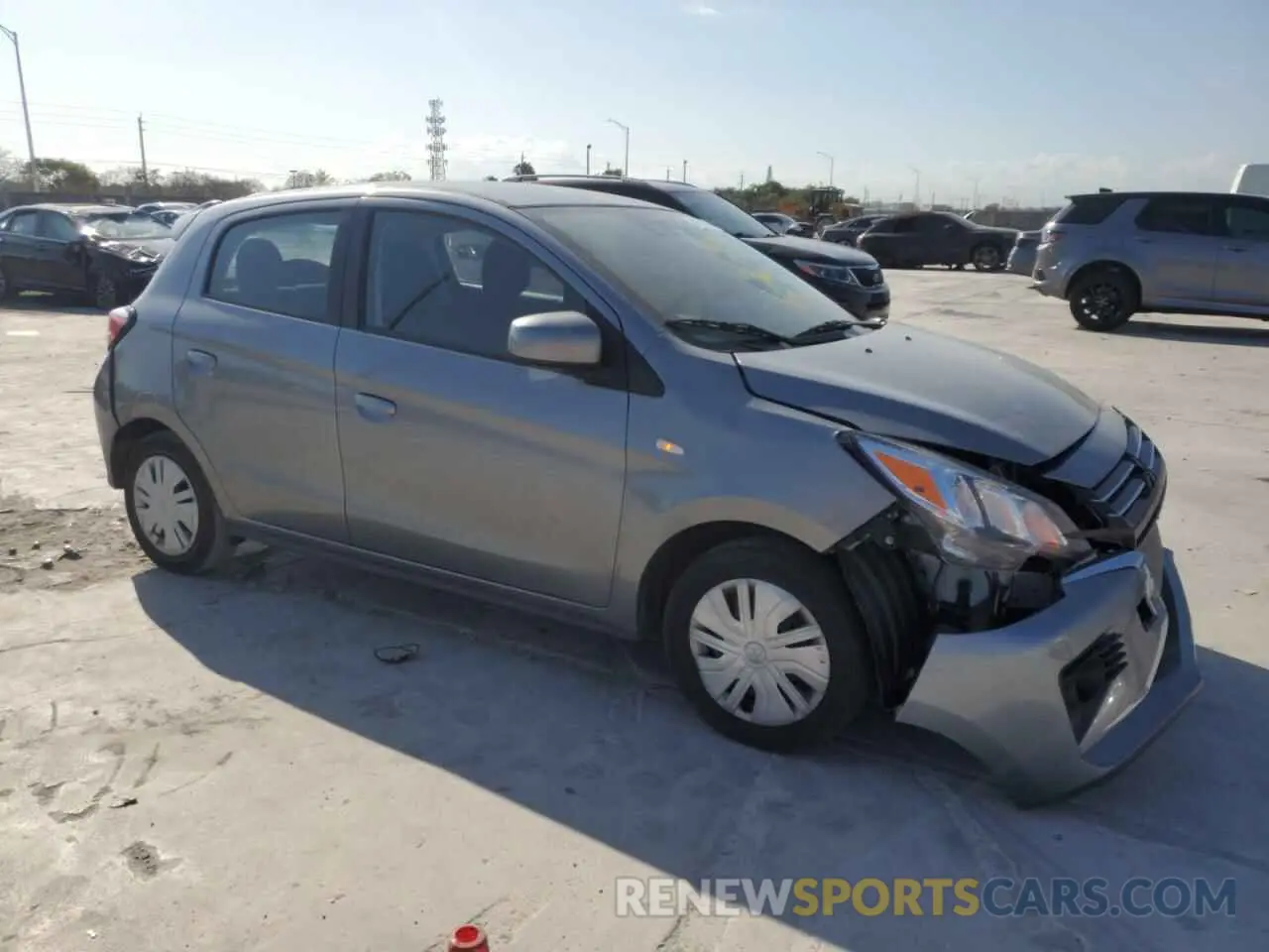 4 Фотография поврежденного автомобиля ML32AUHJ2MH011392 MITSUBISHI MIRAGE 2021
