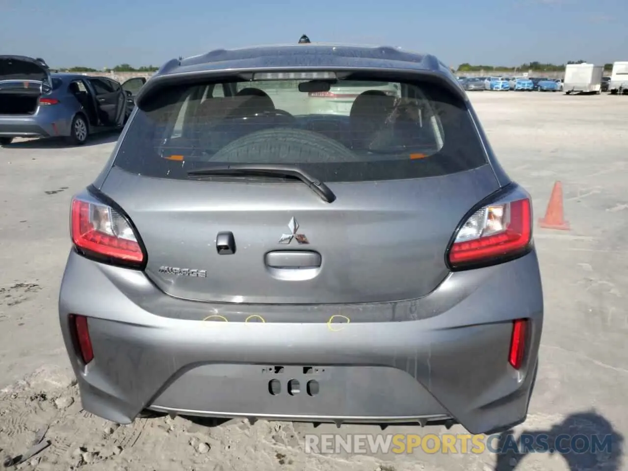 6 Фотография поврежденного автомобиля ML32AUHJ2MH011392 MITSUBISHI MIRAGE 2021