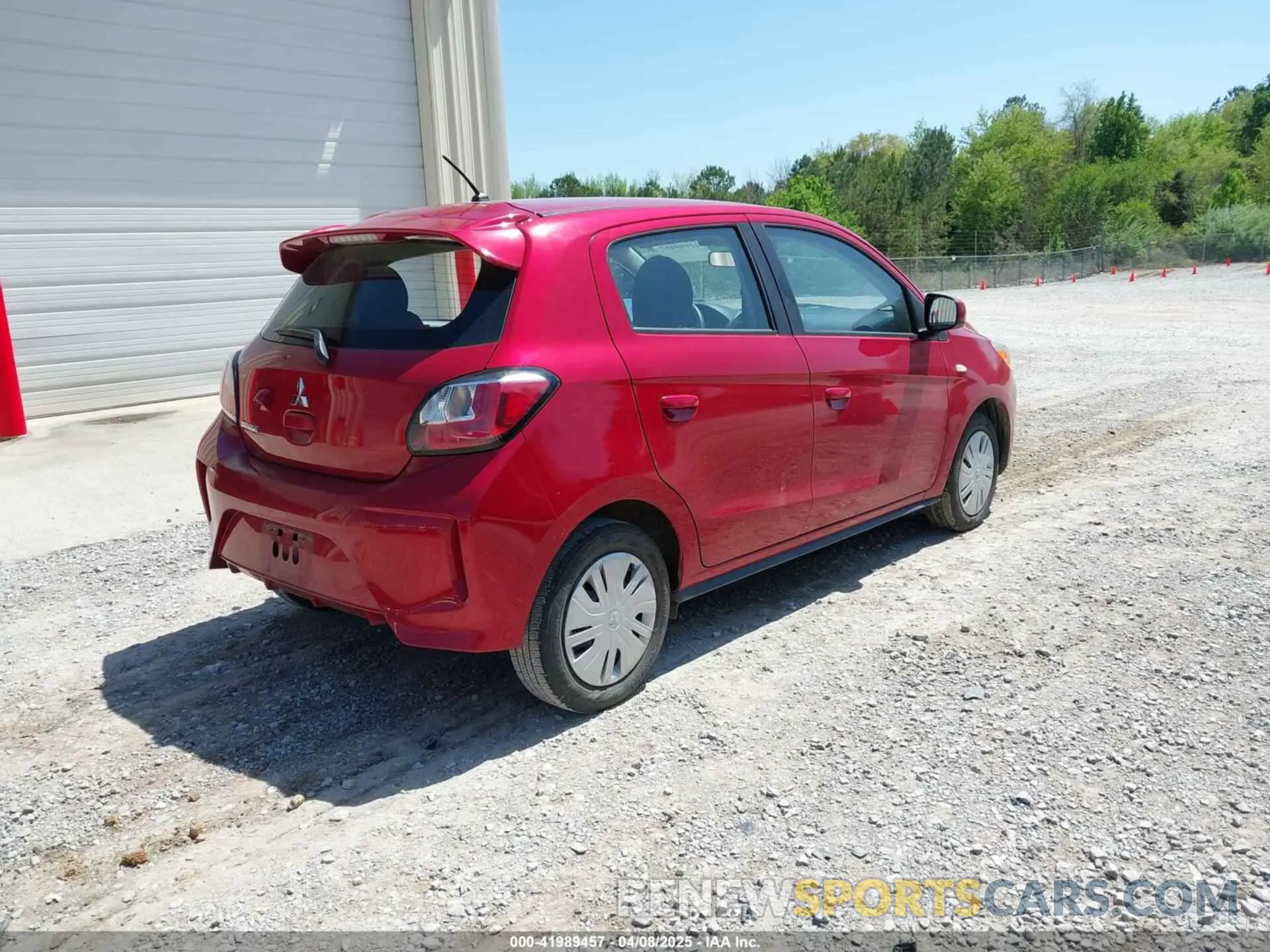 4 Photograph of a damaged car ML32AUHJ2MH013143 MITSUBISHI MIRAGE 2021