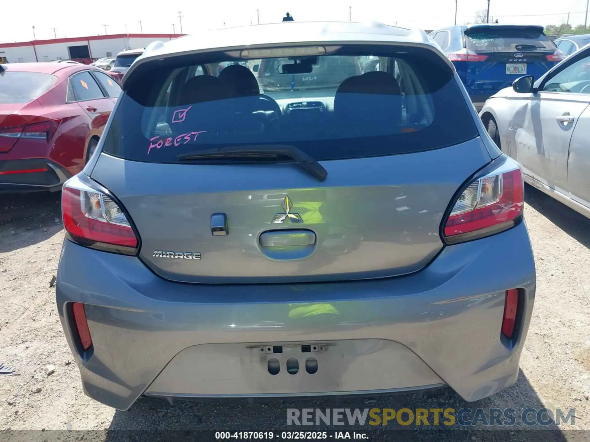 16 Photograph of a damaged car ML32AUHJ2MH014048 MITSUBISHI MIRAGE 2021