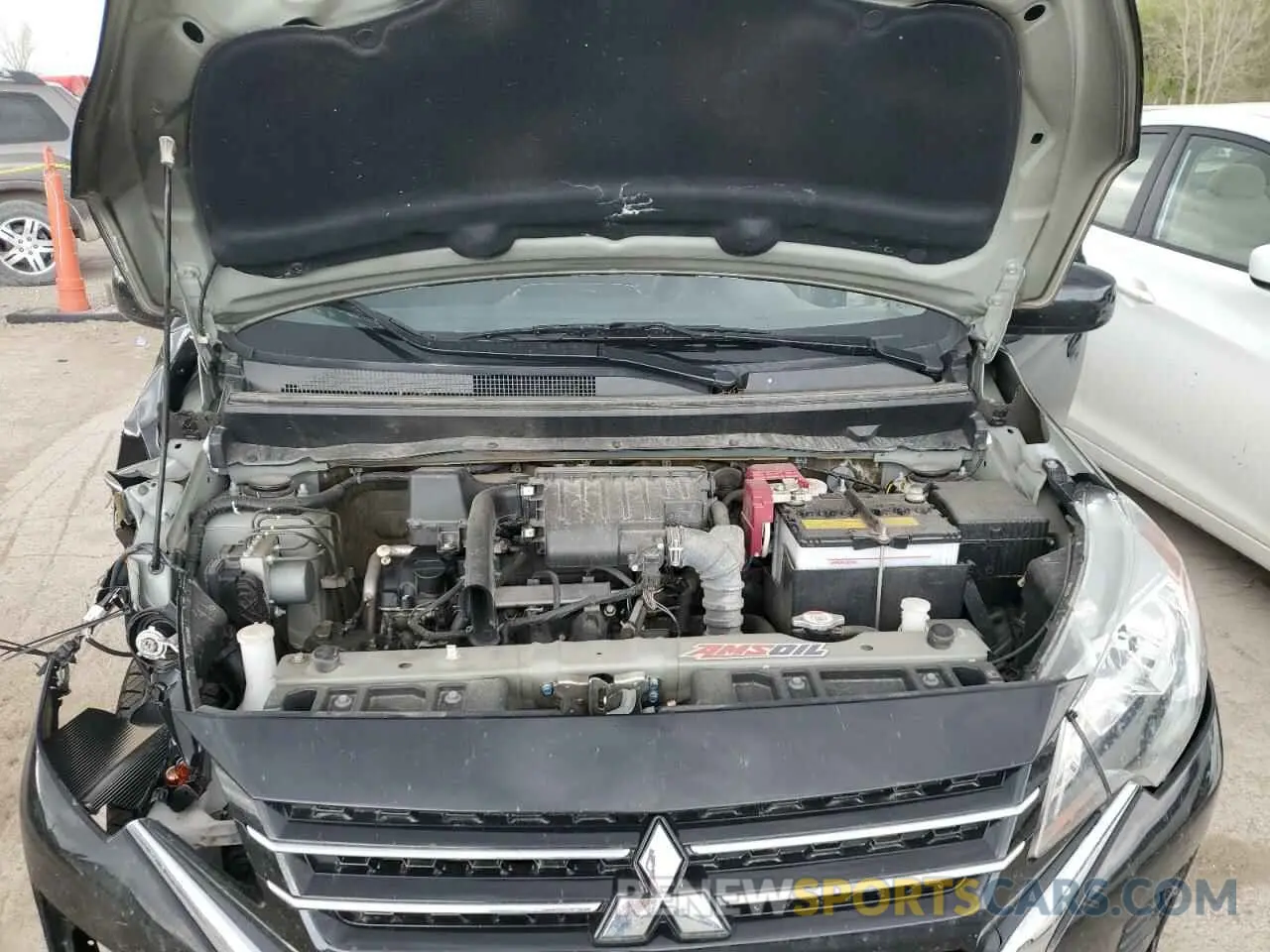 11 Фотография поврежденного автомобиля ML32AUHJ3MH001745 MITSUBISHI MIRAGE 2021