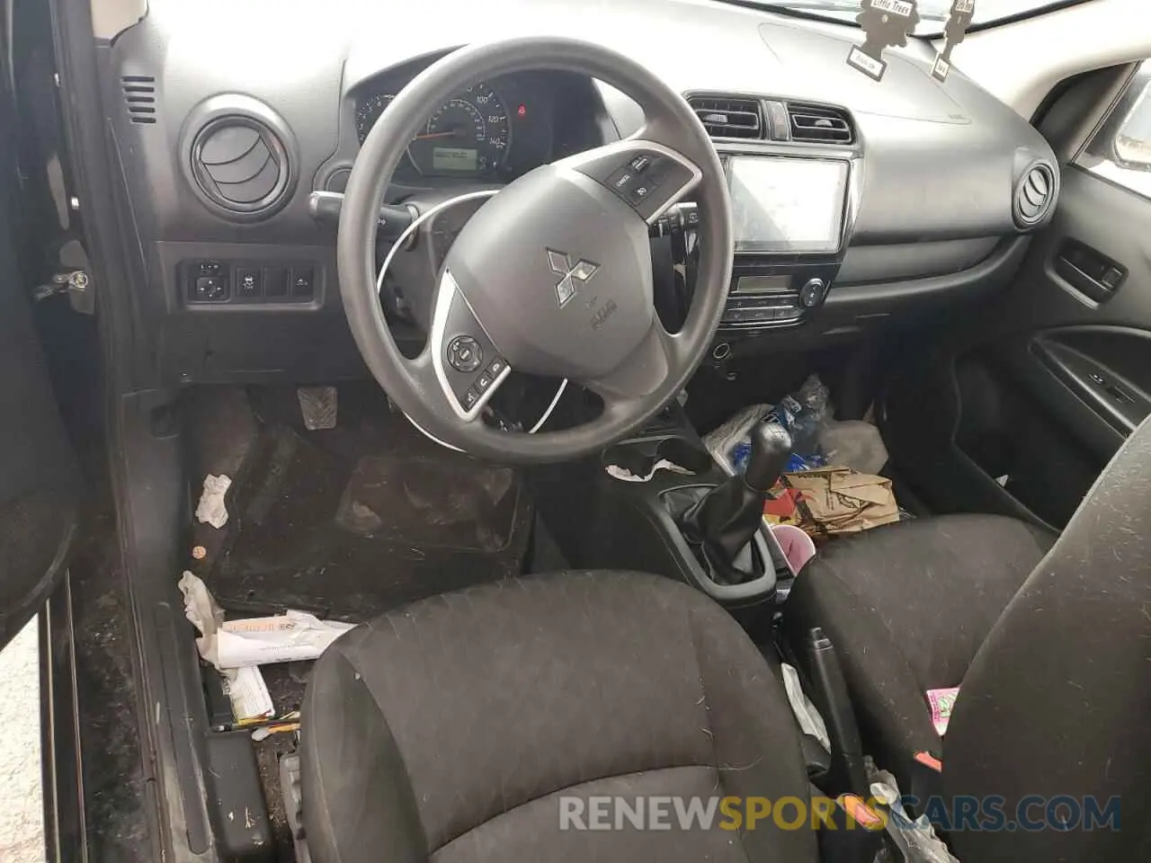8 Фотография поврежденного автомобиля ML32AUHJ3MH001745 MITSUBISHI MIRAGE 2021