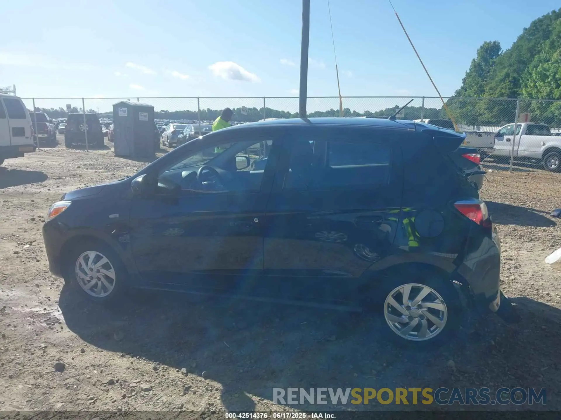 14 Photograph of a damaged car ML32AUHJ3MH004323 MITSUBISHI MIRAGE 2021