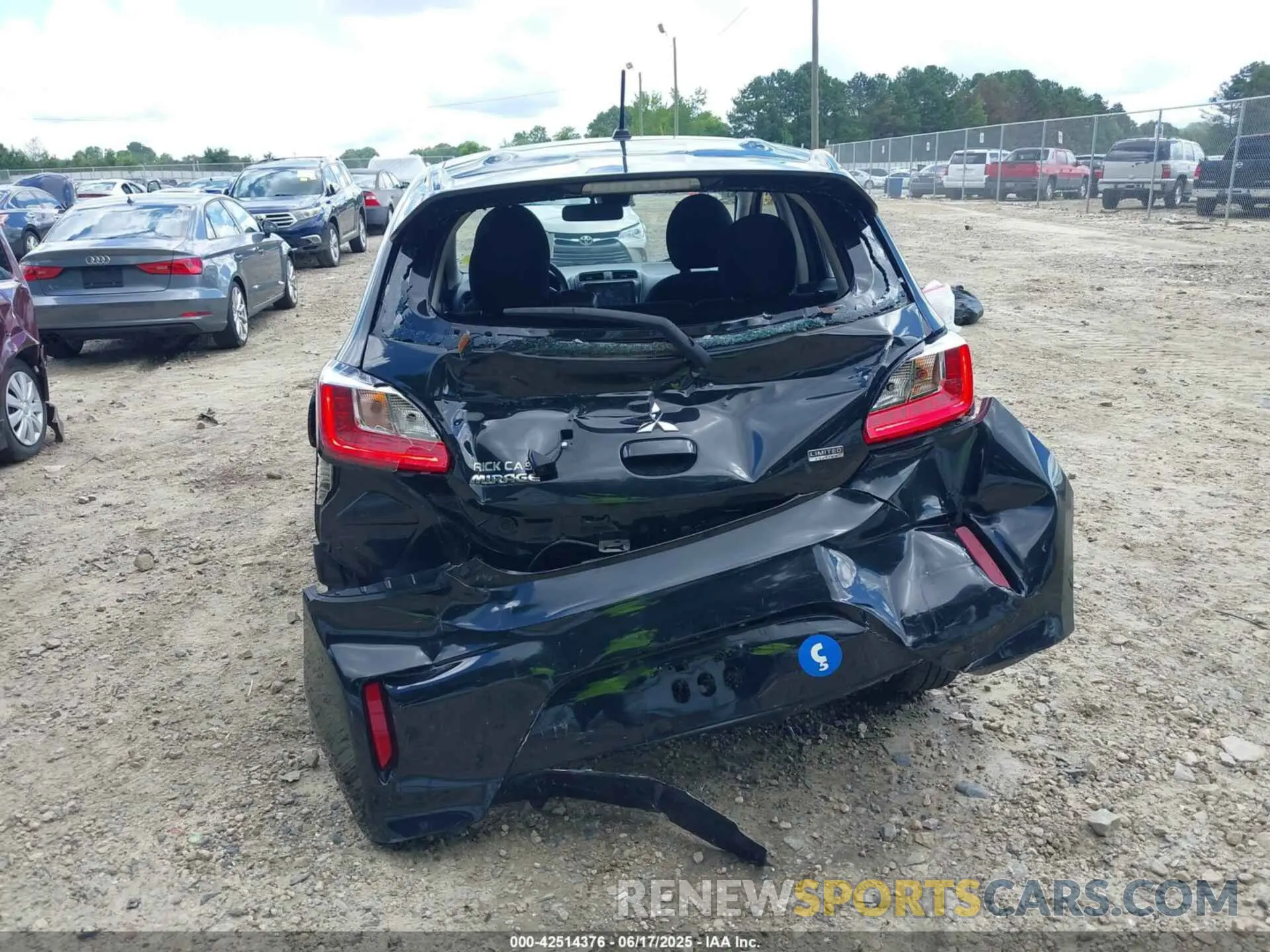 16 Photograph of a damaged car ML32AUHJ3MH004323 MITSUBISHI MIRAGE 2021