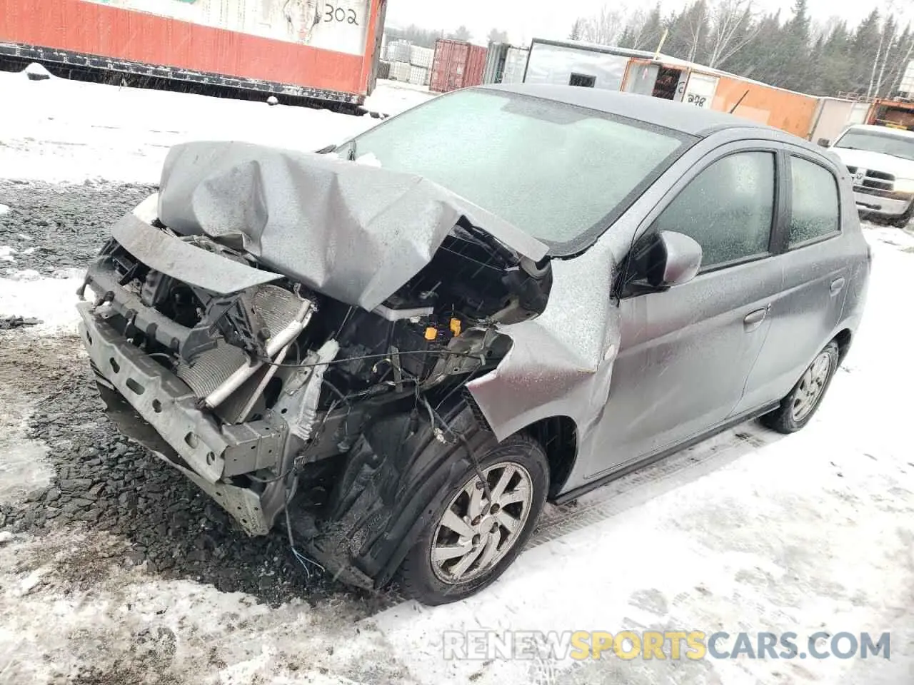1 Фотография поврежденного автомобиля ML32AUHJ3MH005469 MITSUBISHI MIRAGE 2021