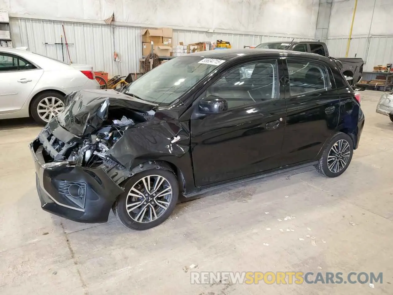 1 Фотография поврежденного автомобиля ML32AUHJ3MH005651 MITSUBISHI MIRAGE 2021